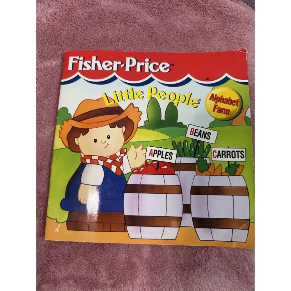Fisher Price Little People Kindergarten Workbooks, dictionary--Lot Of 5 NEW